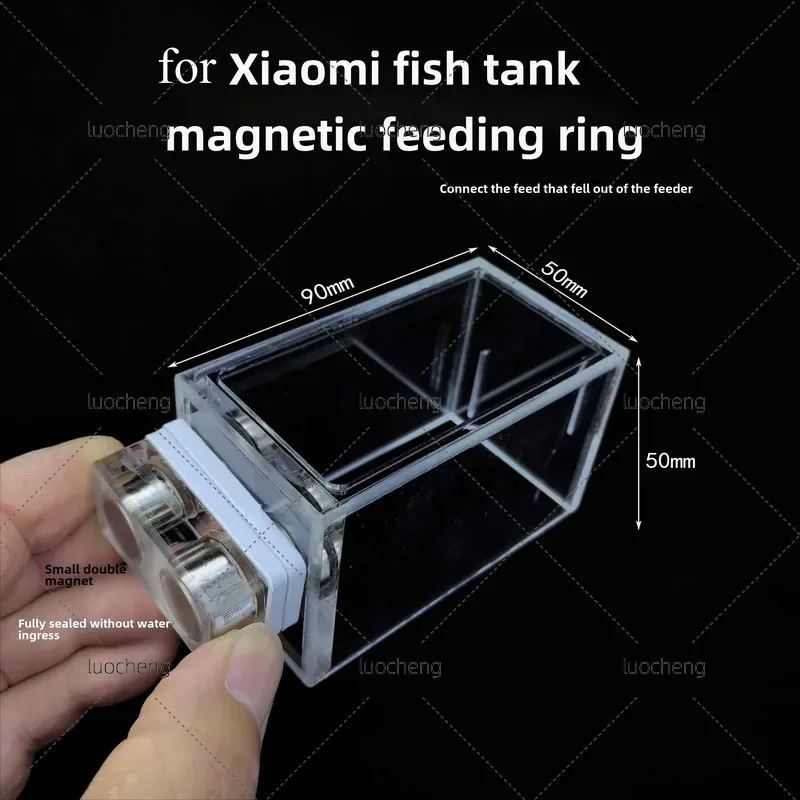 Магнитное кольцо для кормления – обзор и цена Xiaomi Aquarium Fish Tank