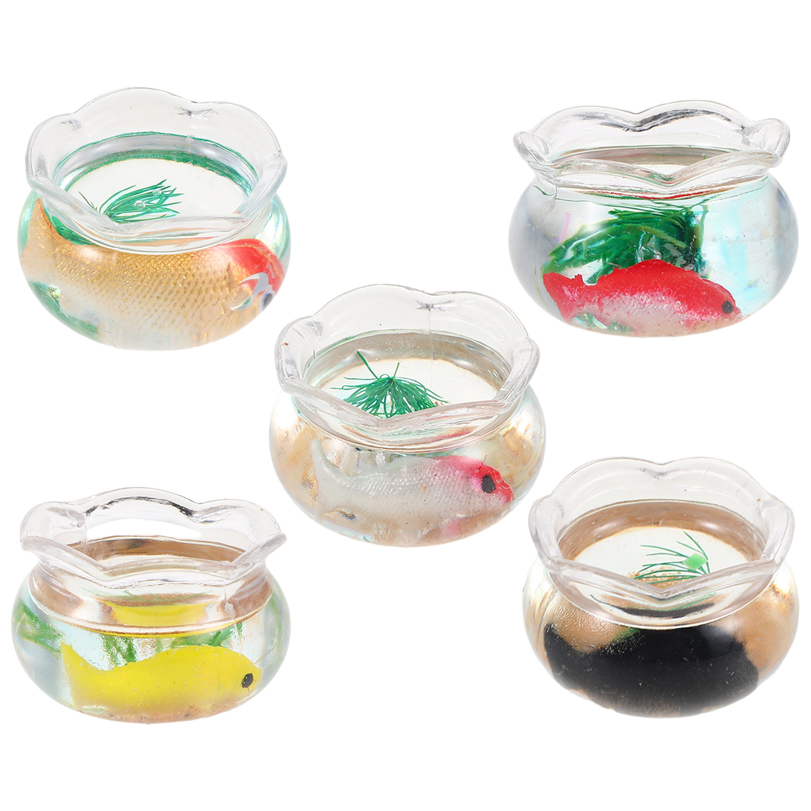 5 шт. мини-аквариумов для рыбо – обзор и цена Aquarium Plants