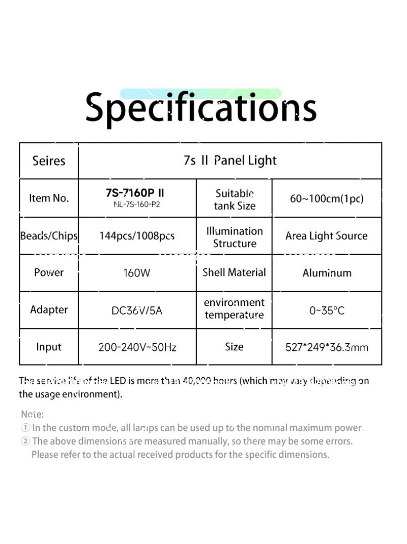 Светодиодный светильник для ак – обзор и цена Aquarium Light